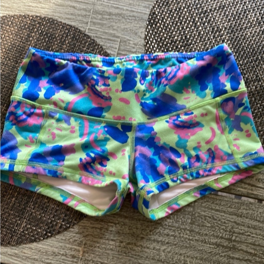 Colorful Women's Athletic Shorts